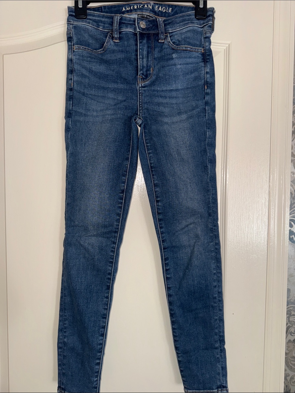 American Eagle Outfitters Dark Blue Skinny Jeans